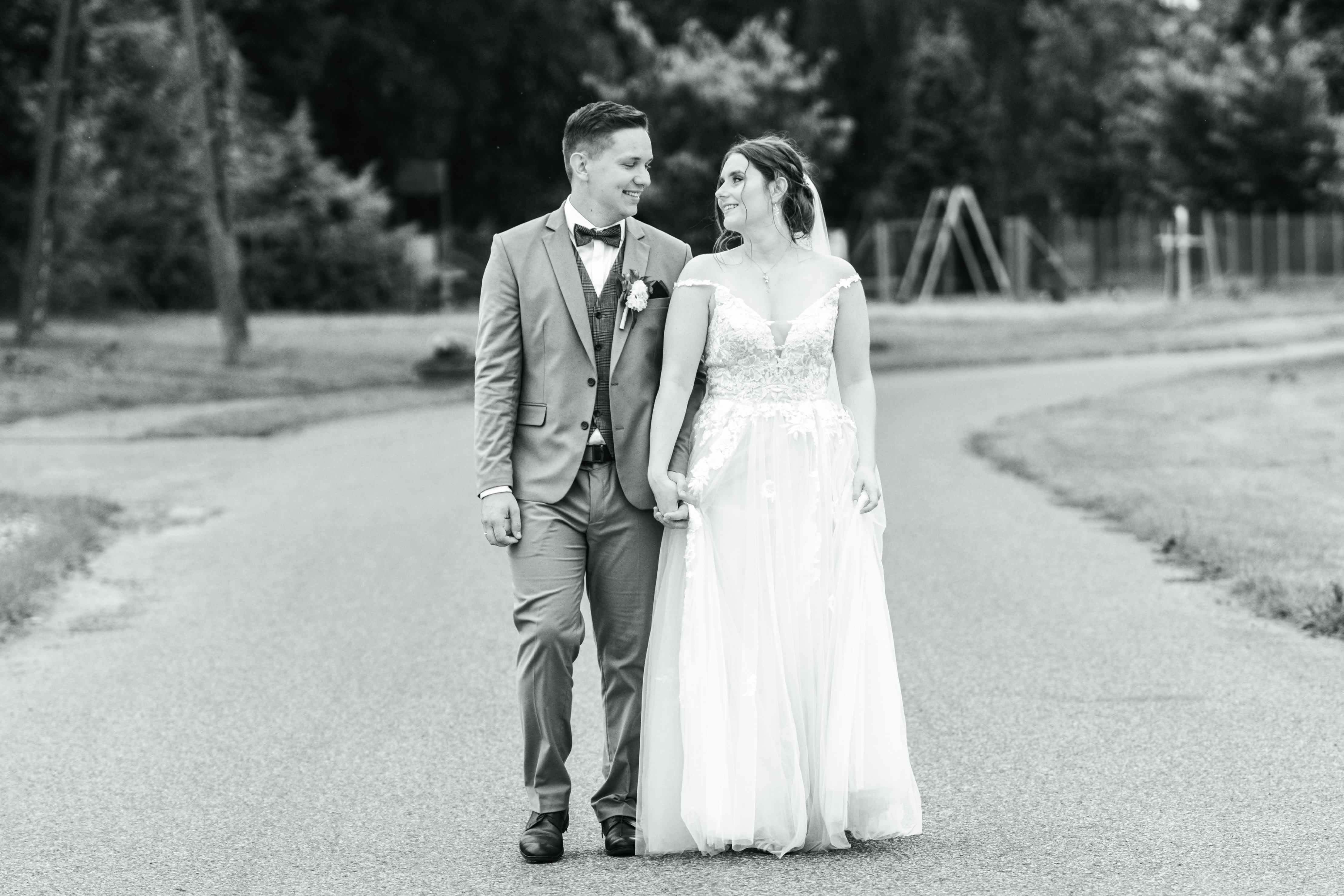 Pierwszy wzrok pary młodej — moment First Look